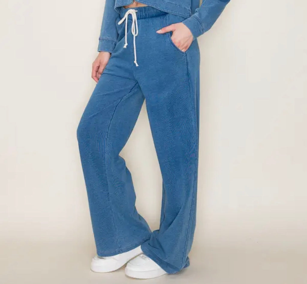 Terry Drawstring Bottom