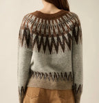 Fair Isle Pullover Sweater