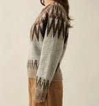 Fair Isle Pullover Sweater
