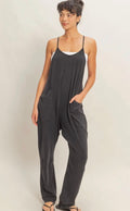 Black Wash Jumpsuit